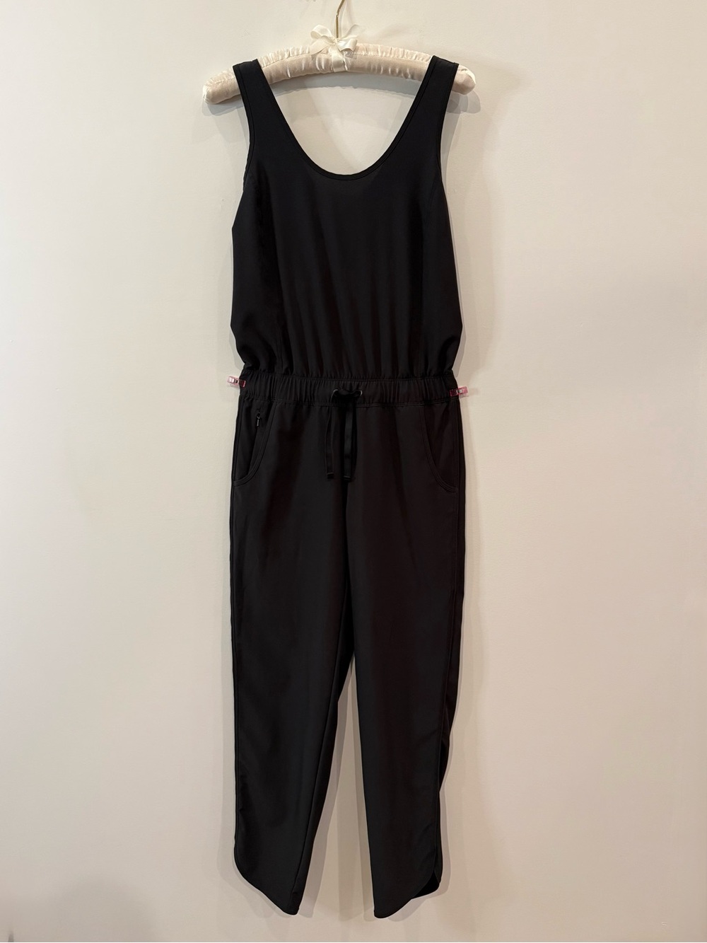 Patagonia Black Sleeveless Drawcord Jumpsuit - Size XS